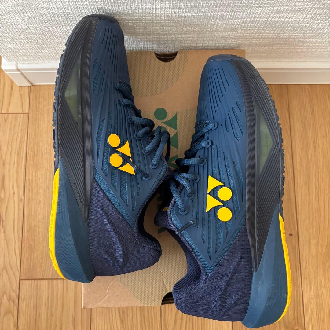 YONEX エクリプション5 ネイビー テニスシューズ25.5cm