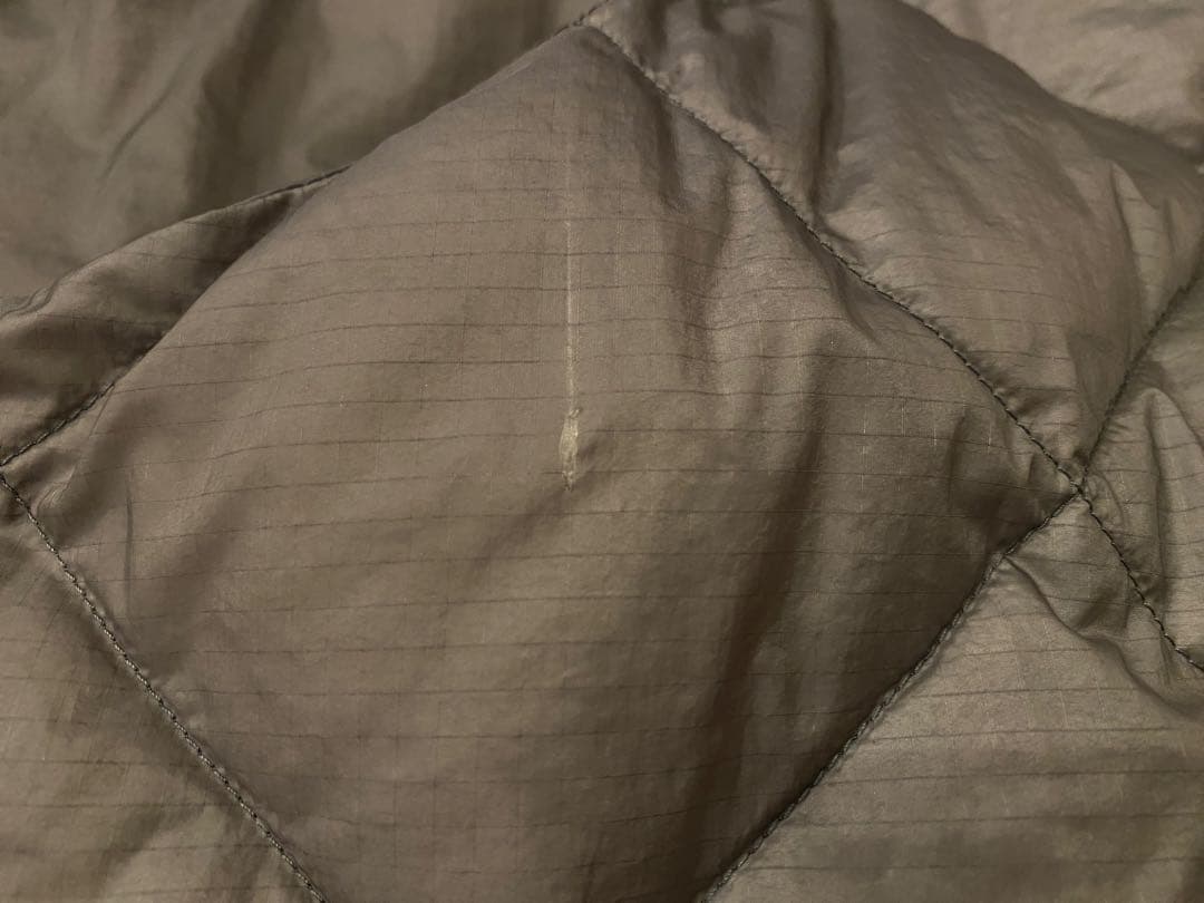 専用REMI RELIEF ナイロンリップ アウトドア ダウンジャケット