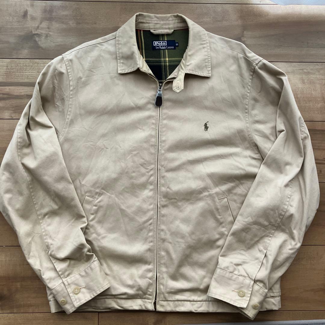 Ralph Lauren ベージュ ジップアップジャケット