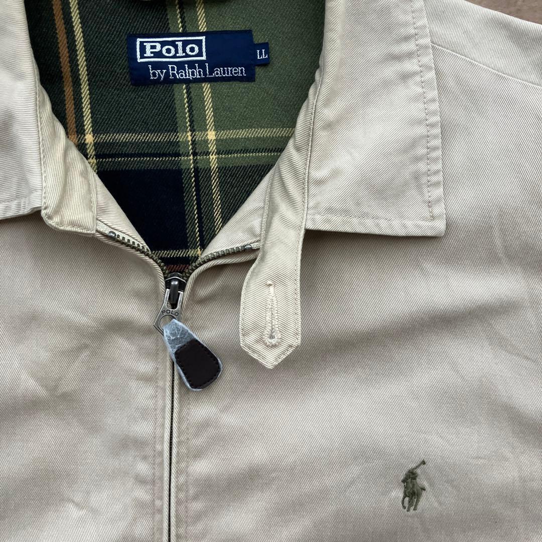 Ralph Lauren ベージュ ジップアップジャケット