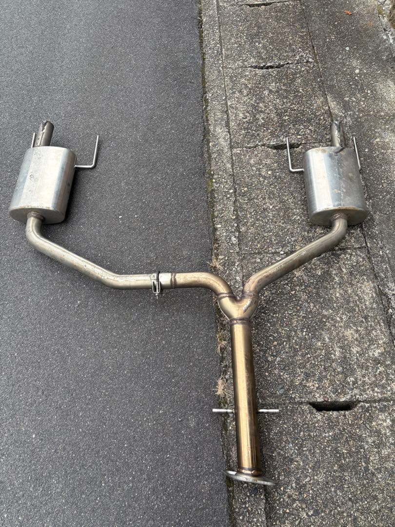 200系　クラウン　スリーキャッツ　オールステンマフラー　車検対応！！