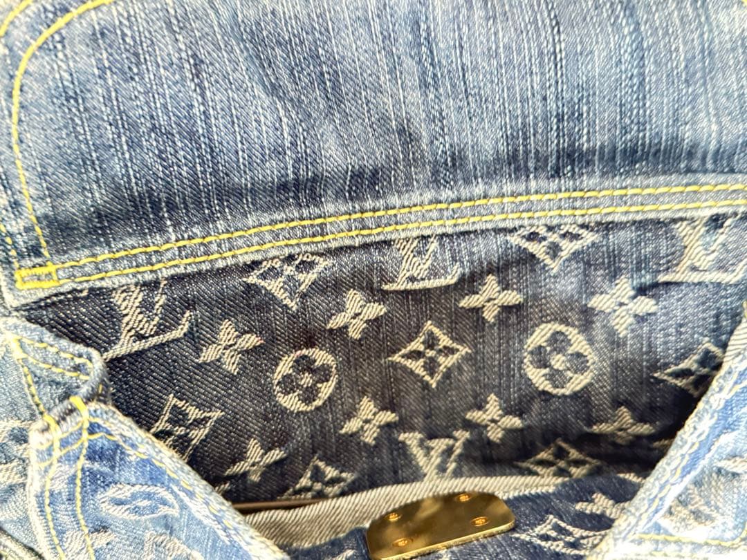 LOUIS VUITTON デニム ボディバッグ