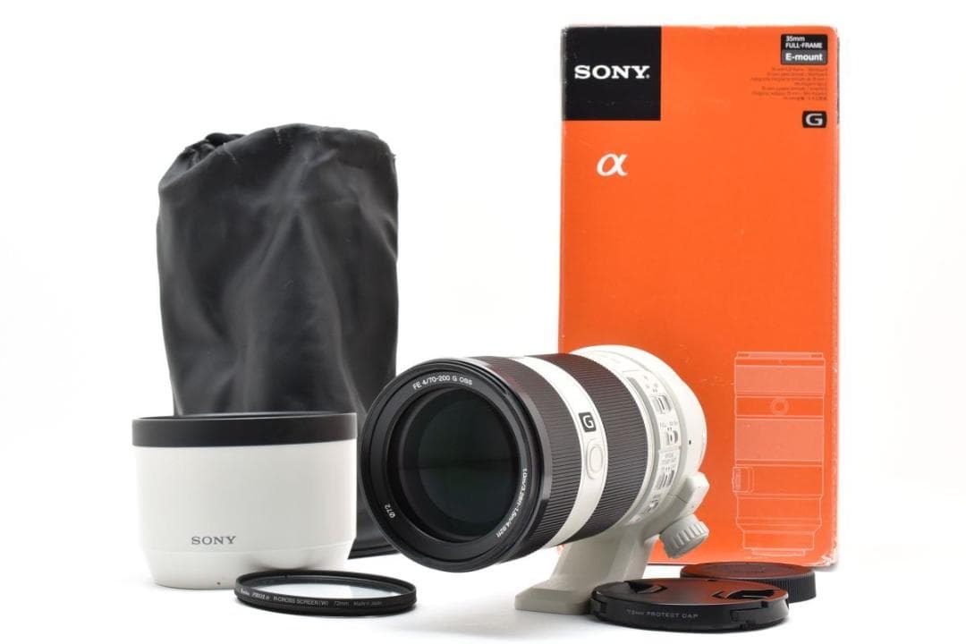 美品　ソニー SEL70200G FE 4/70-200 G OSS 望遠レンズ