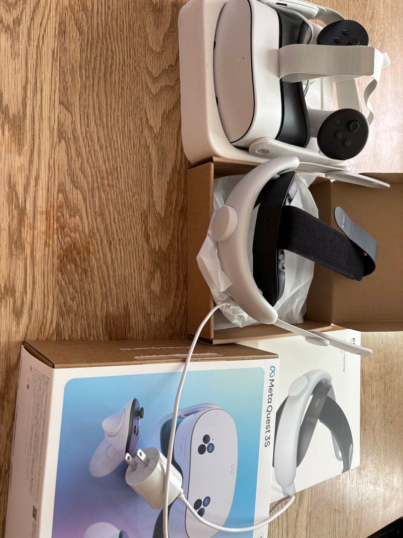  Quest 3S 128GB VRヘッドセット ストラップ付き