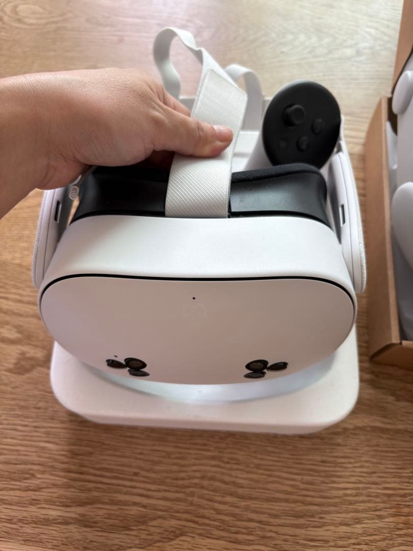  Quest 3S 128GB VRヘッドセット ストラップ付き