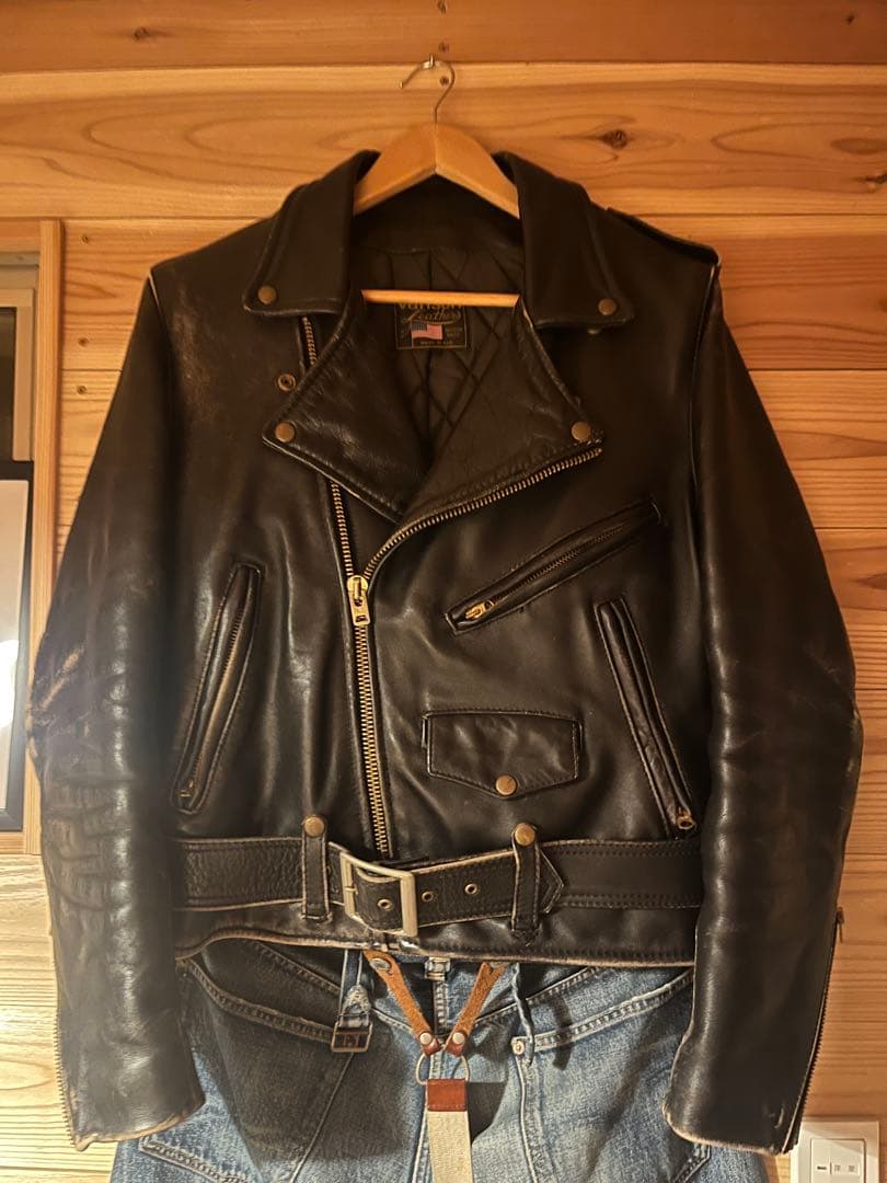 Vanson ダブルライダースジャケット