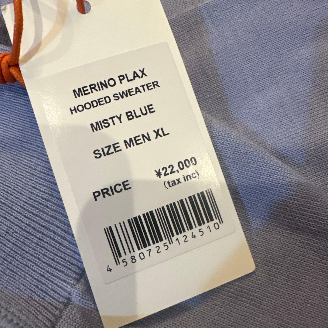 リッジ Merino PlaX Hooded Sweater XL