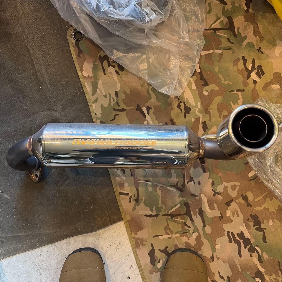 ジムニーJB64, JB74用 ハイモビリティーマフラー