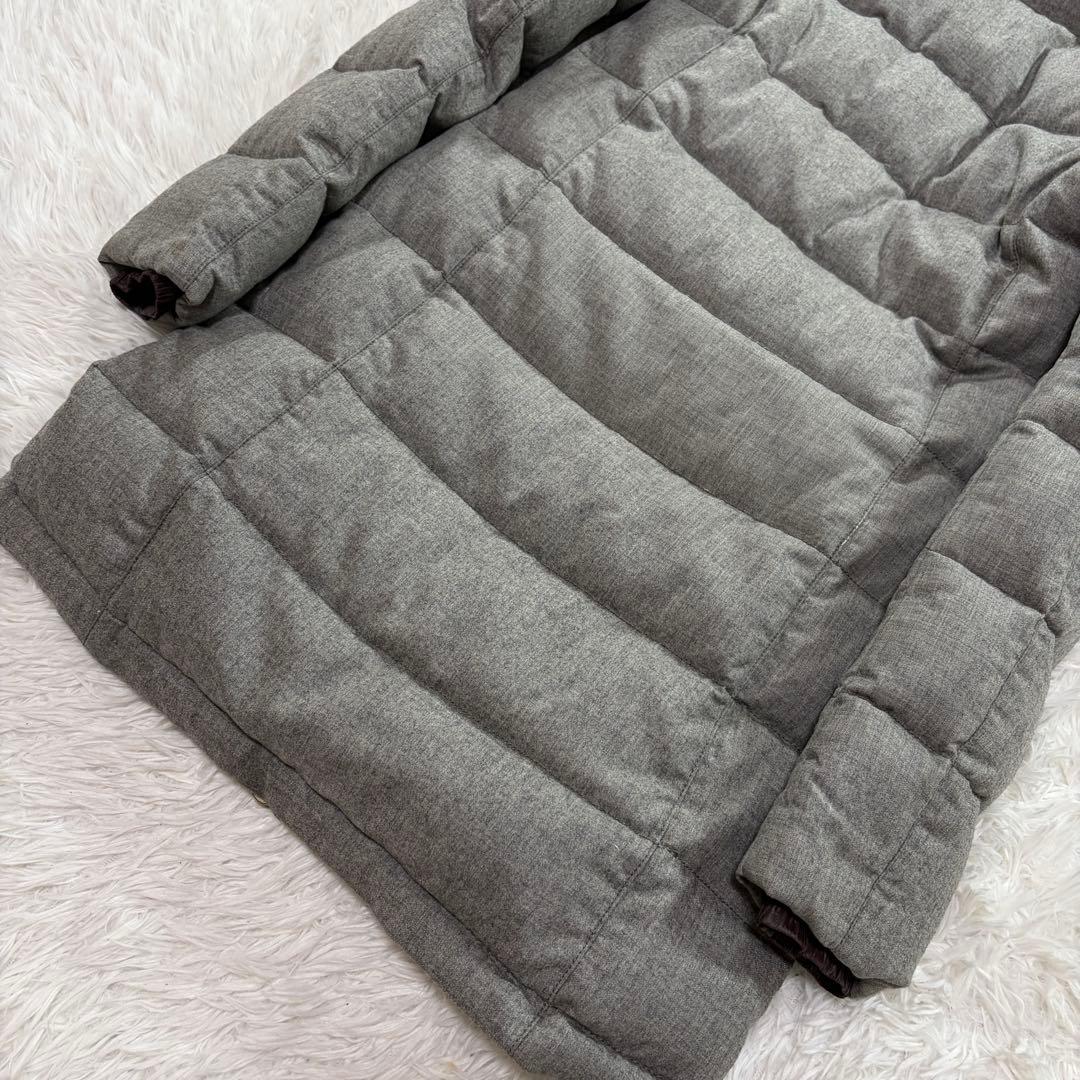 希少 デュベティカ ガニメダ ダウンコート カシミヤ混 40 ファー