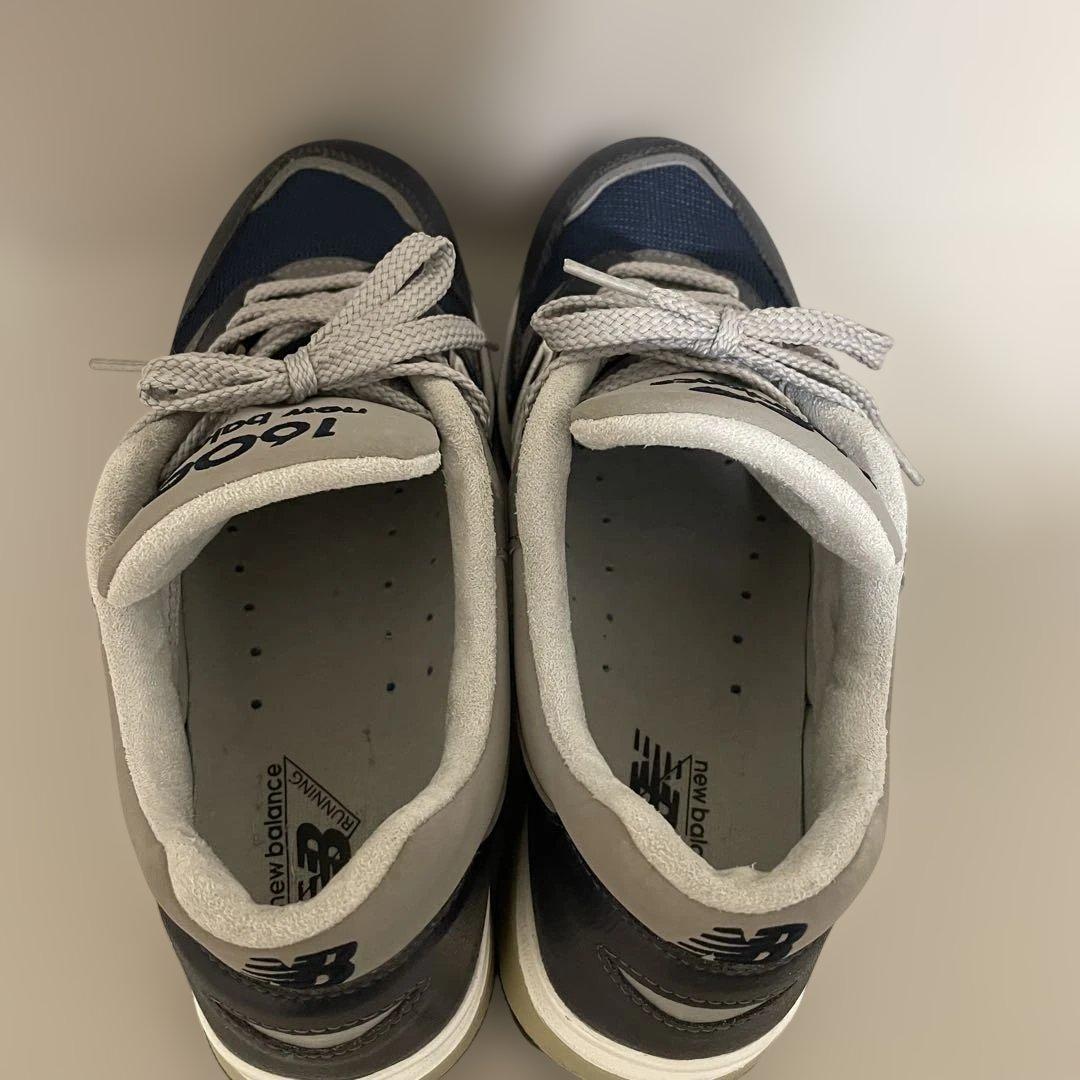 ニューバランス 1600 CM1600LV ネイビー 27cm