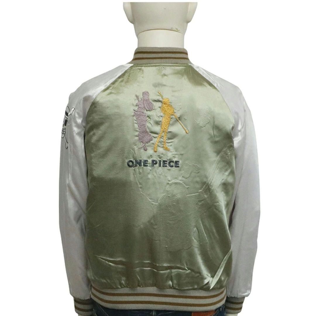 ONE PIECE　ナミ・ロビン 総刺繍 リバーシブル スカジャン　サイズXL