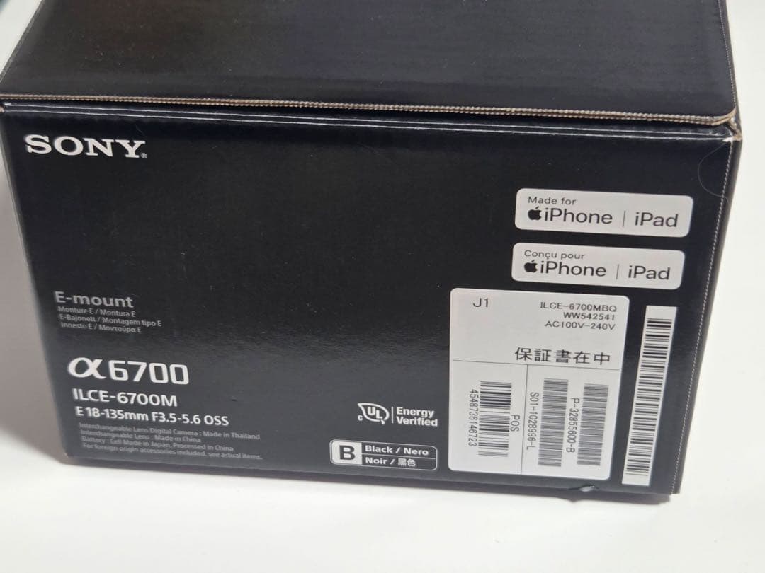 SONY α6700 ボディ 本体＋付属品