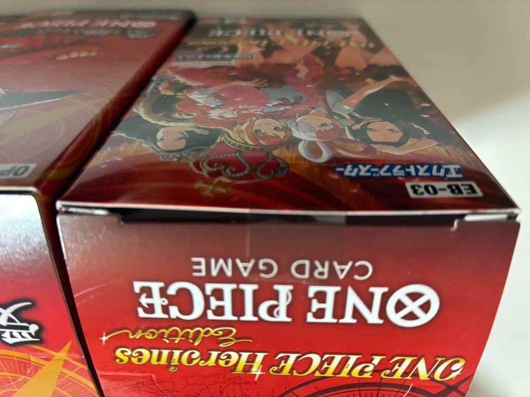 受け継がれる意志3BOX ヒロインズエディション1BOX ワンピースカード