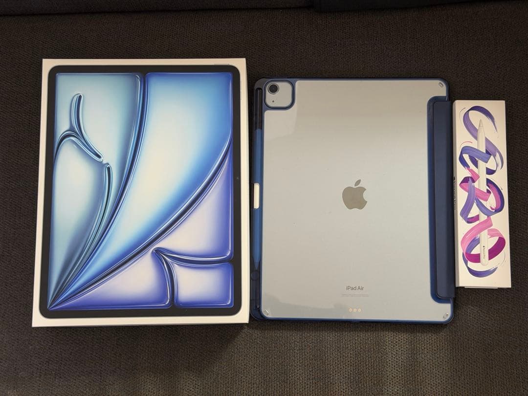 再出品 1TB 13インチiPadAir Wi-Fiモデルブルー pencil
