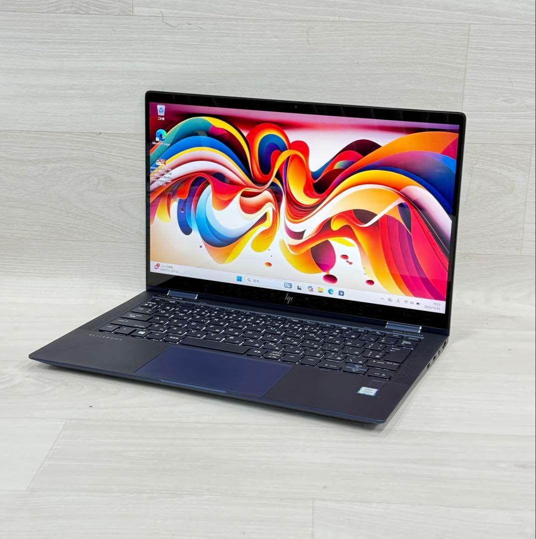 HP Elite Dragonfly フルHD タッチ 2-in-1 ノートPC