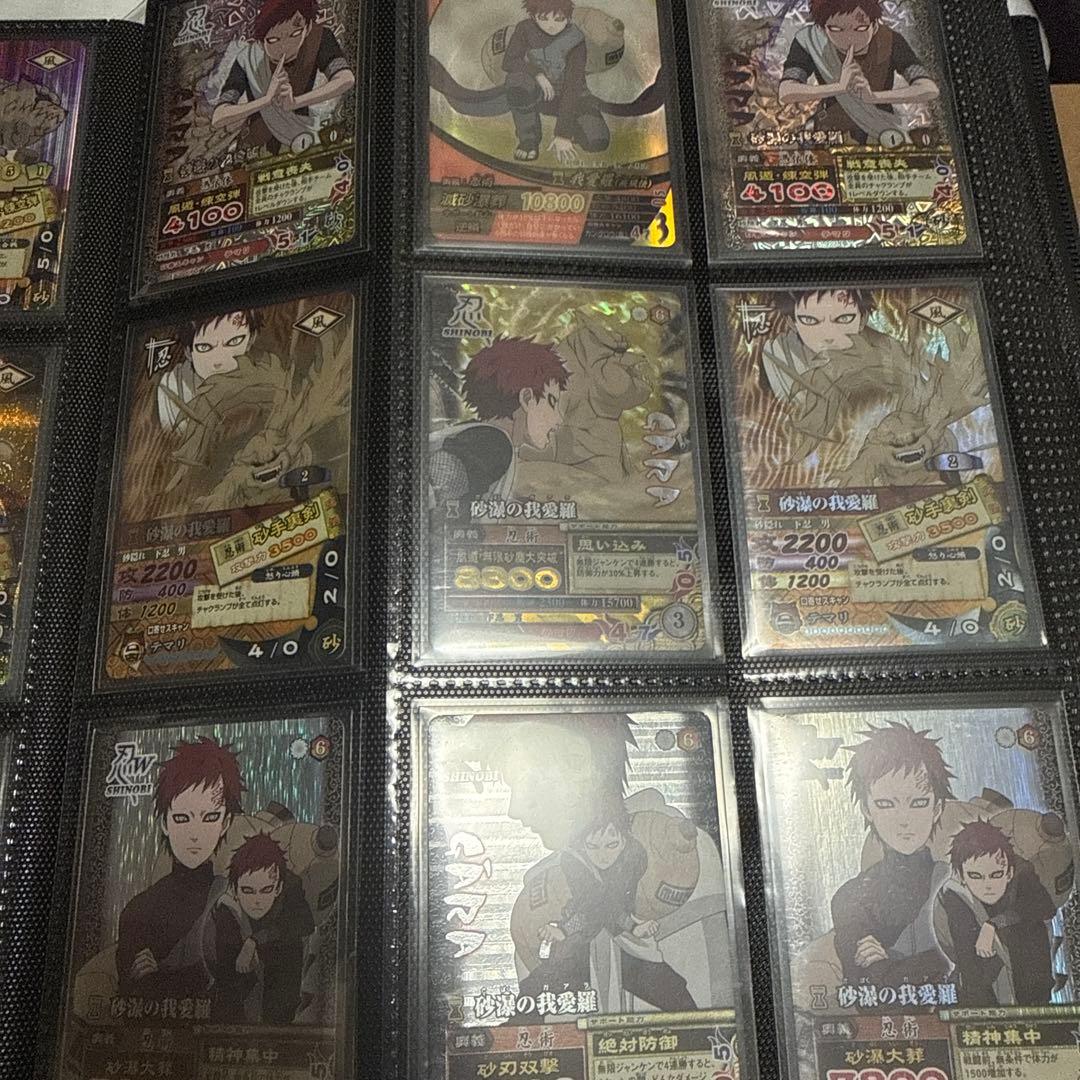 ナルトカード　我愛羅　ナルティメットミッション　ナルティメットカードバトル