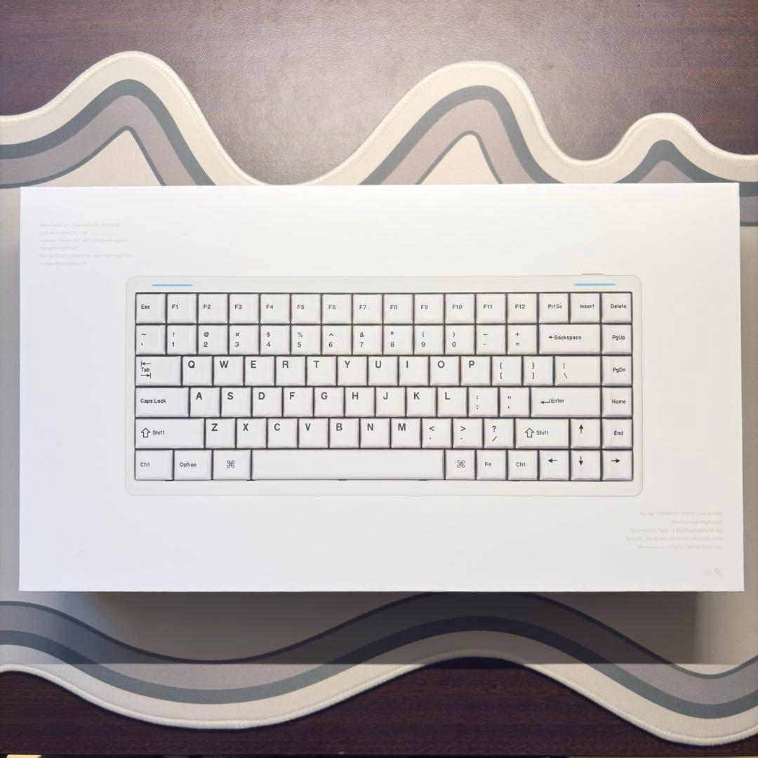 Cerakey ZEN75 Classic ロープロファイルキーボード