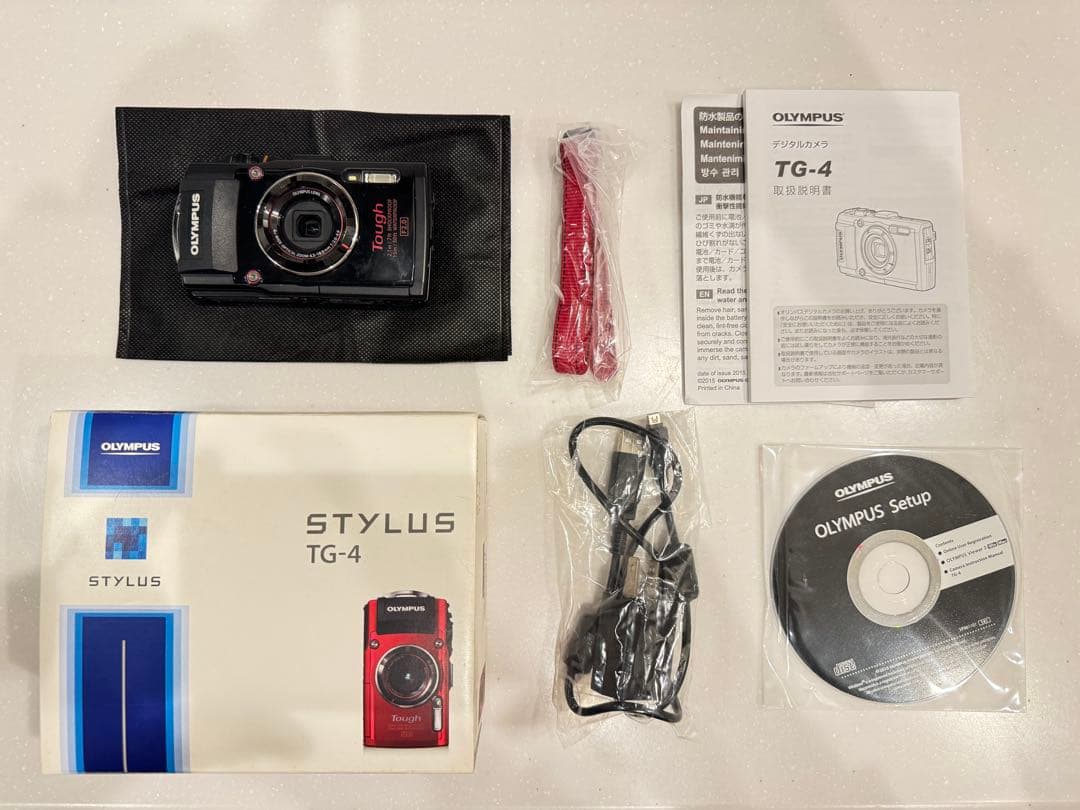 OLYMPUS Tough tg4コンパクトデジタルカメラ
