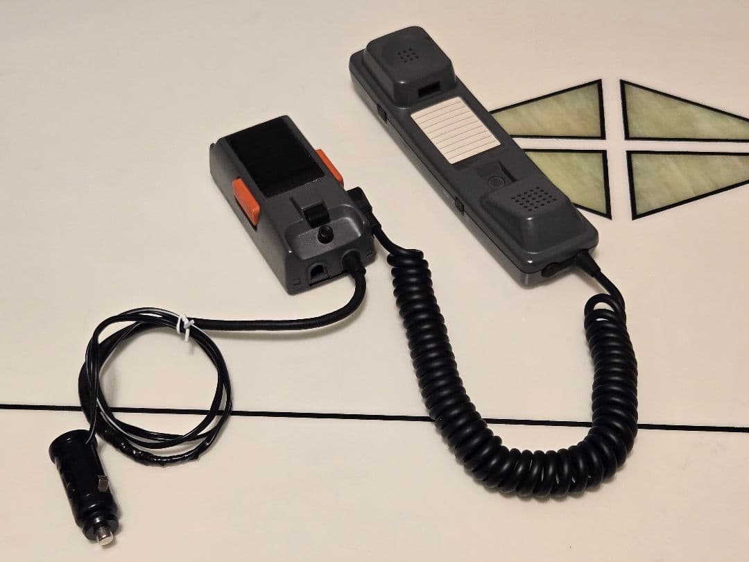 IDO 自動車電話ハンドセット MT10 検:ショルダーホンショルダーフォン