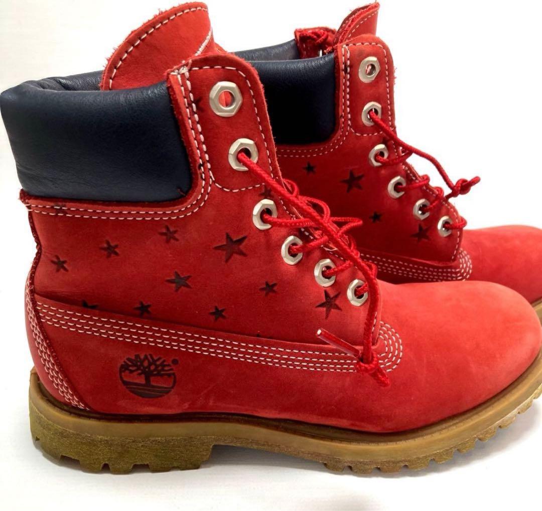 激レア！！ティンバーランド× プレミアムブーツ 限定モデル 星柄　24