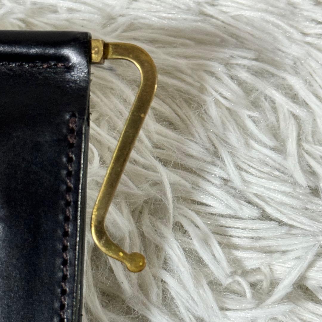 未使用品✨シュペリオールレイバー マネークリップ　レザー　ブラック　ミニ財布