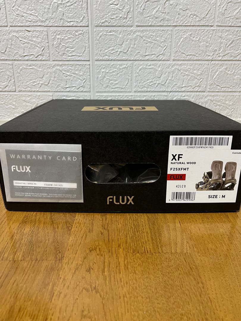 新品、未使用！FLUX XF ビンディング Mサイズ