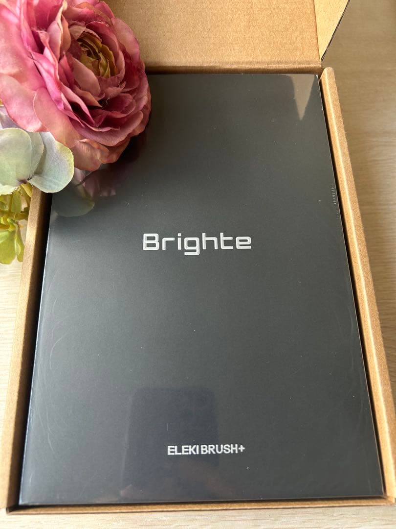 新型Brighte ELEKI BRUSH+ エレキブラシ 美顔器 新品 箱付き
