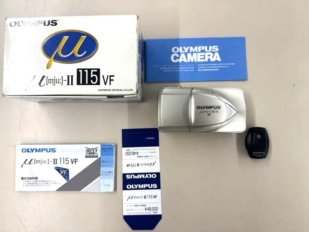 美品　Olympus μ[mju:]-II 115 VF フィルムカメラ