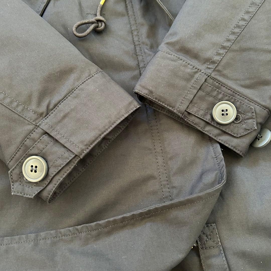 美品　IENA イエナ モッズコート リアルファー ライナー フード　ネイビー