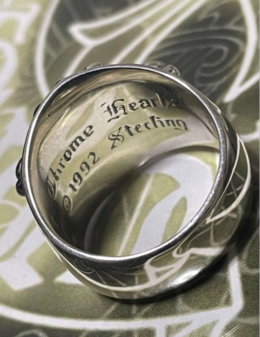 Chrome Hearts（クロムハーツ）キーパーリング シルバー925 19号