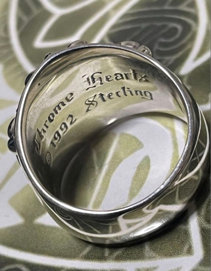 Chrome Hearts（クロムハーツ）キーパーリング シルバー925 19号