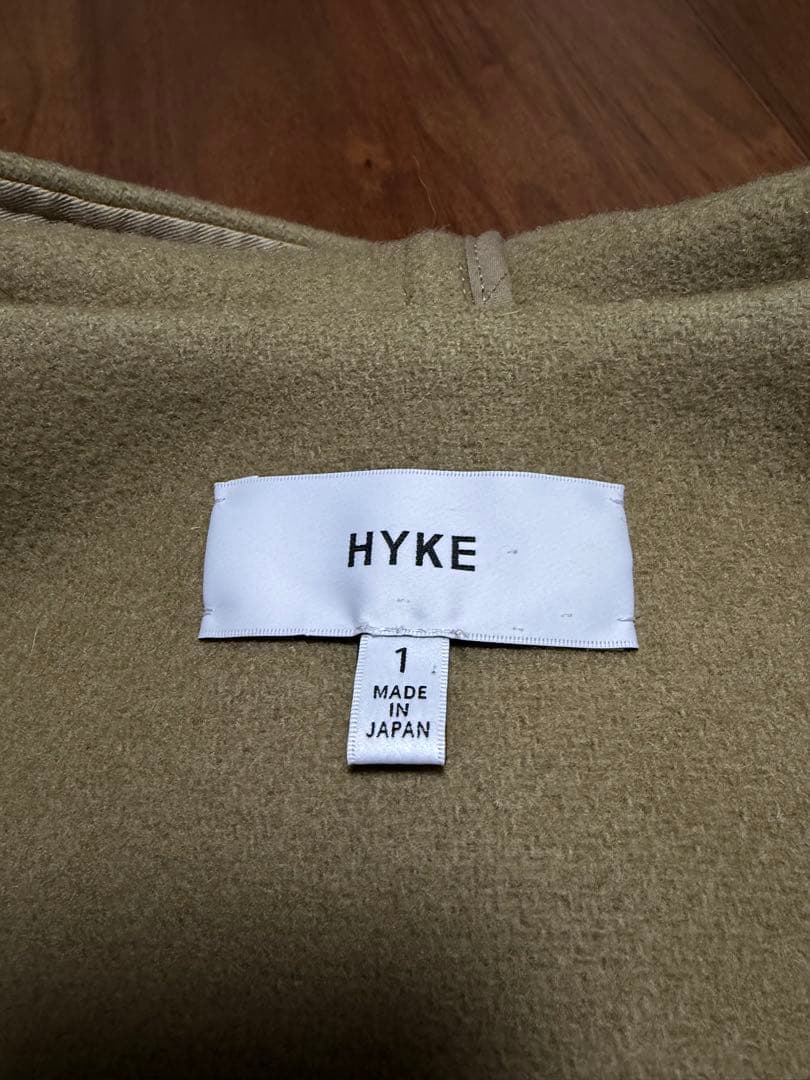 ジャケット・アウター HYKE double face duffel coat size1