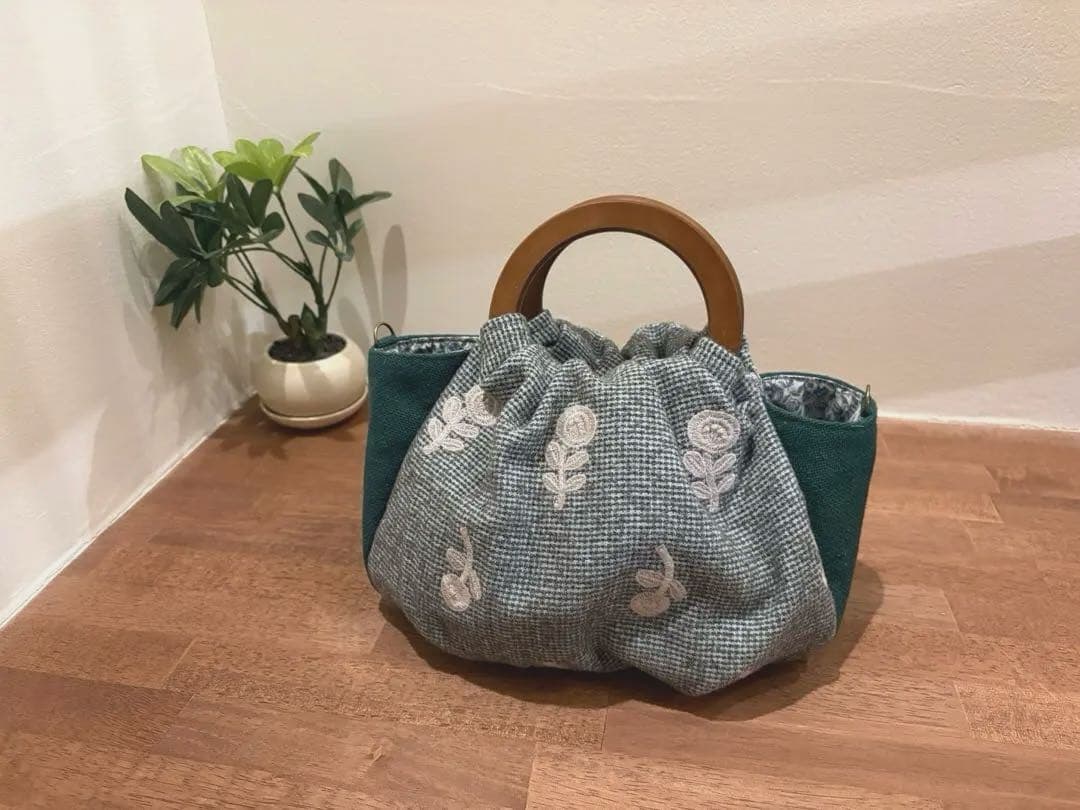 【ぽんぽこりん】ふっくらリンググラニーバッグ【M】【S】