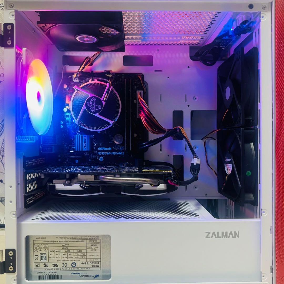 【ゲーミングPC】i5-9400 RX470 HDD1TB メモリ16GB