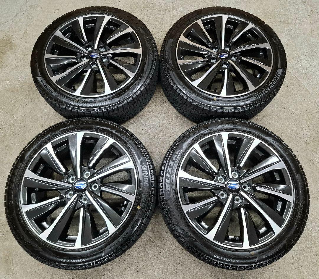 【新車外し】スバル レヴォーグ 純正 ホイールタイヤ VRX3 スタッドレス