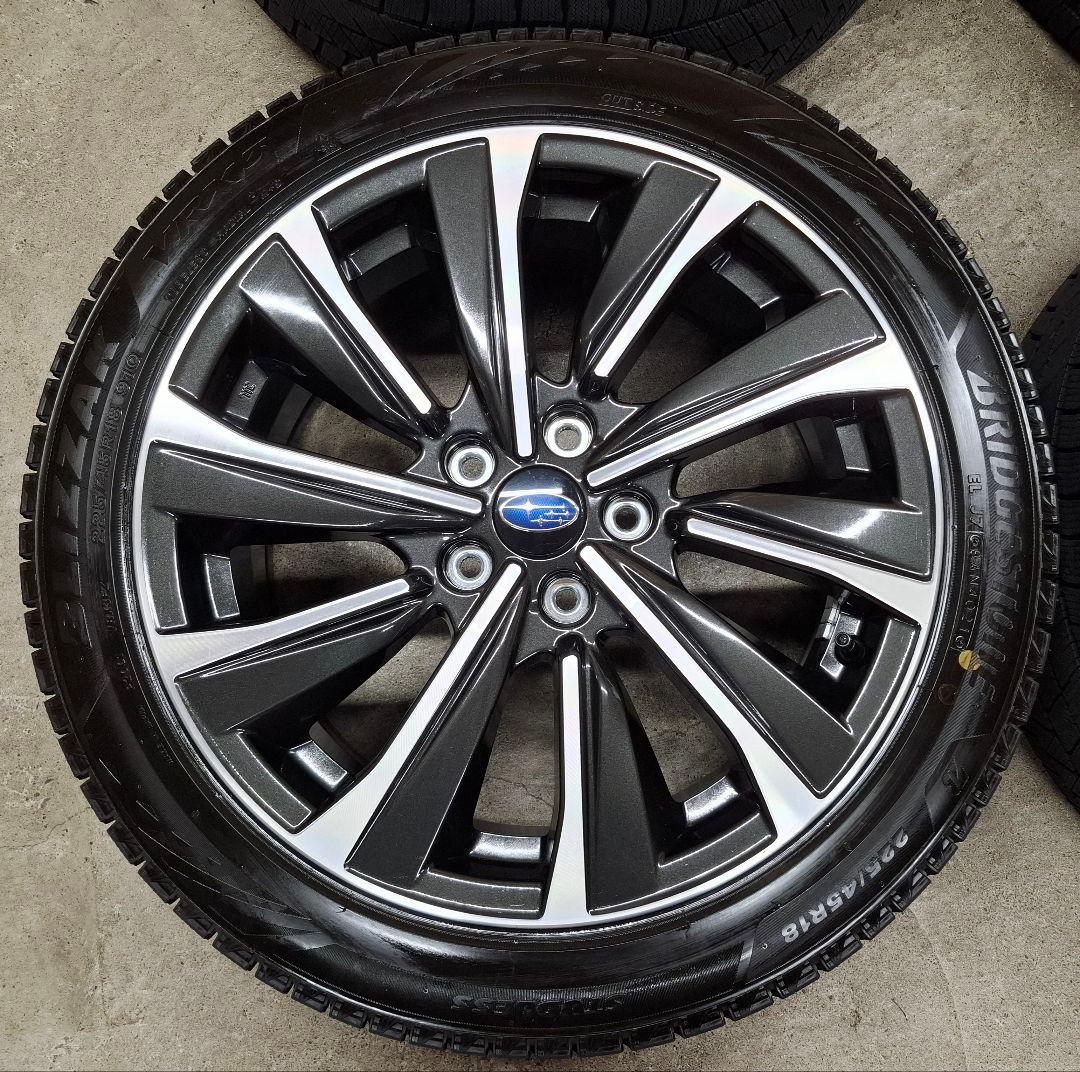 【新車外し】スバル レヴォーグ 純正 ホイールタイヤ VRX3 スタッドレス