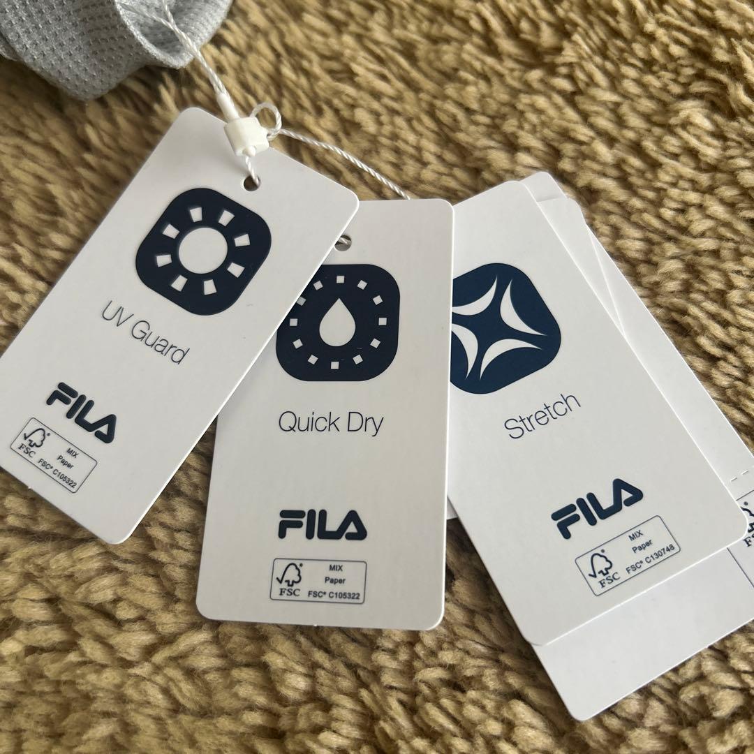 FILA グレーワンピース　テニスウェア