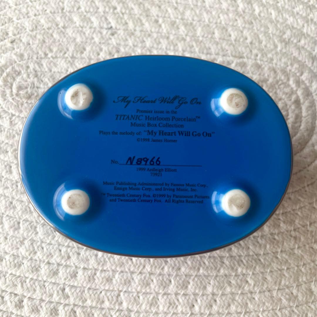 【現品限り！】タイタニック Titanic オルゴール インテリア 記念品