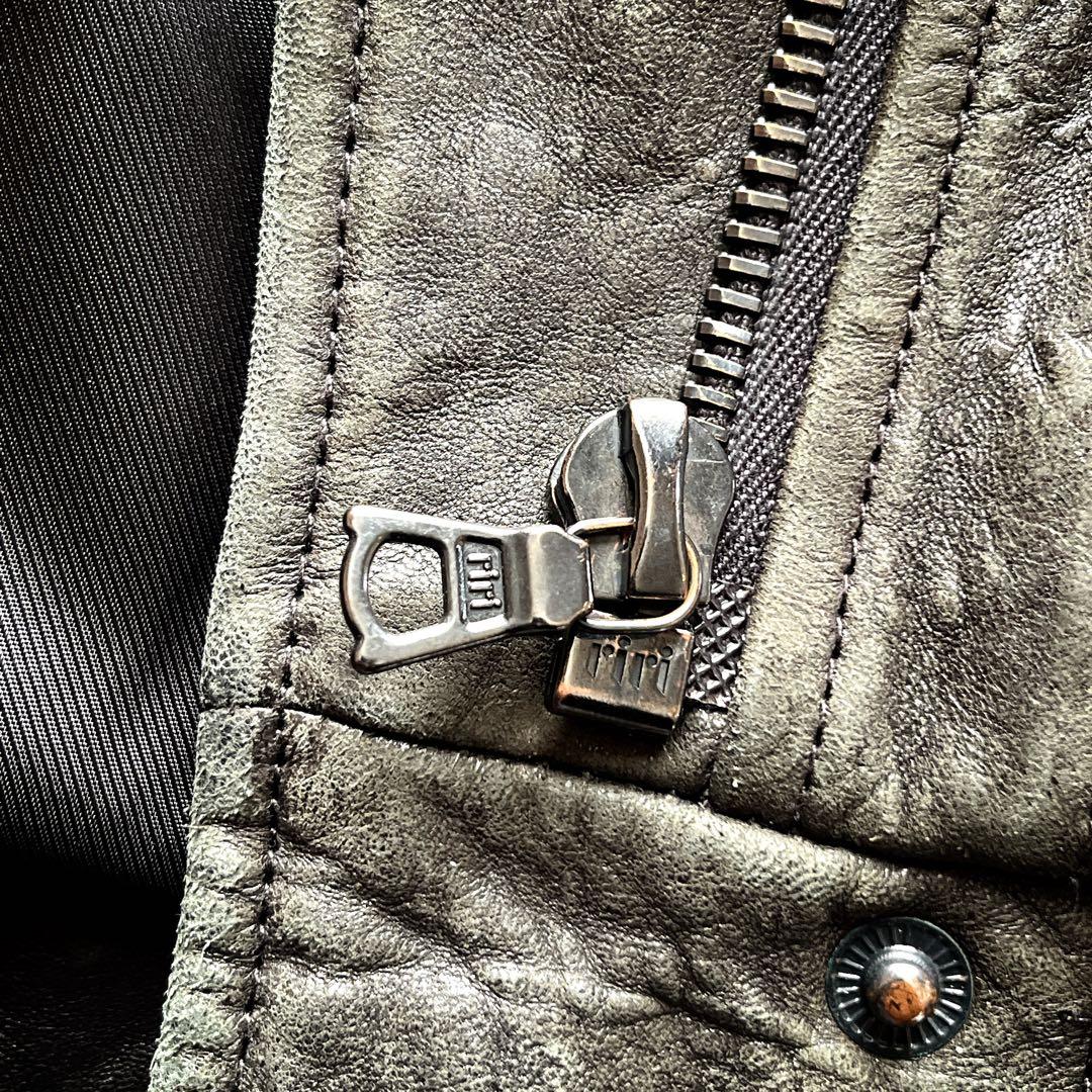 00s alexander wang 3wayレザージャケット 短丈　g-1