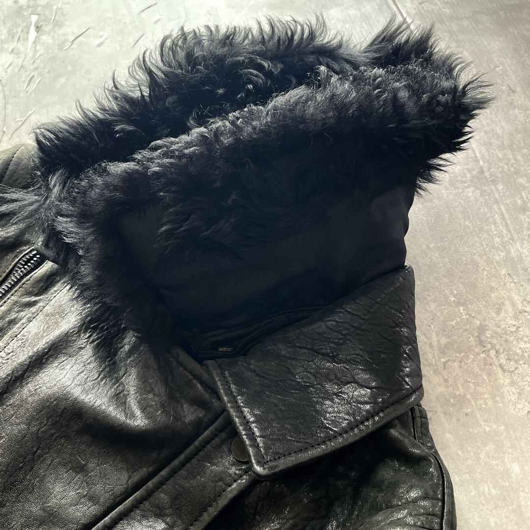 00s alexander wang 3wayレザージャケット 短丈　g-1