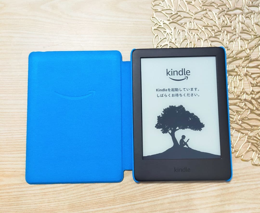 【ぴーやん】kindle 本体 純正カバー 付き