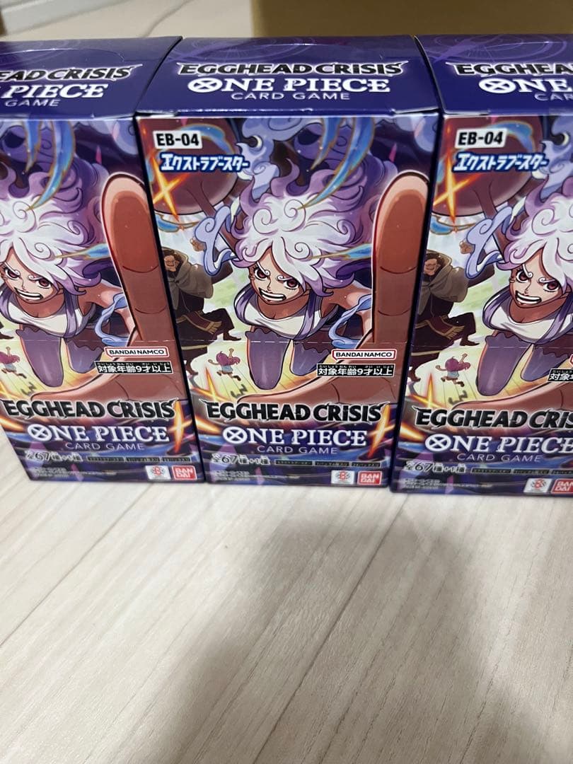 ワンピースカードゲーム EB04 エッグヘッドクライシス BOX 3ボックス