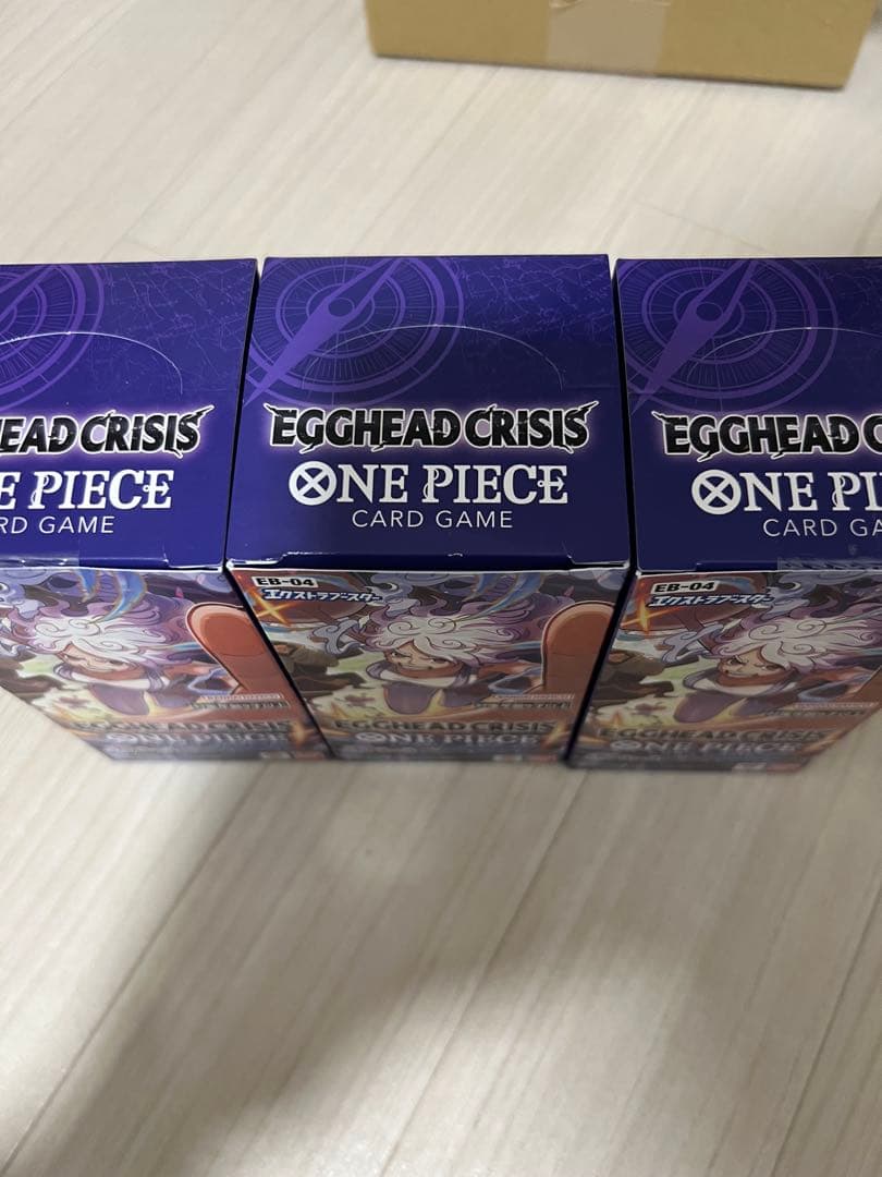 ワンピースカードゲーム EB04 エッグヘッドクライシス BOX 3ボックス