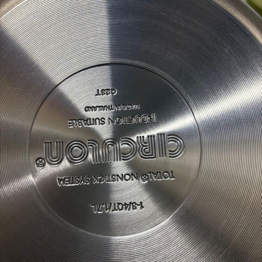 @3 “MEYER サーキュロン 2ピースセット　マイヤー　両手鍋+蓋 調理器具