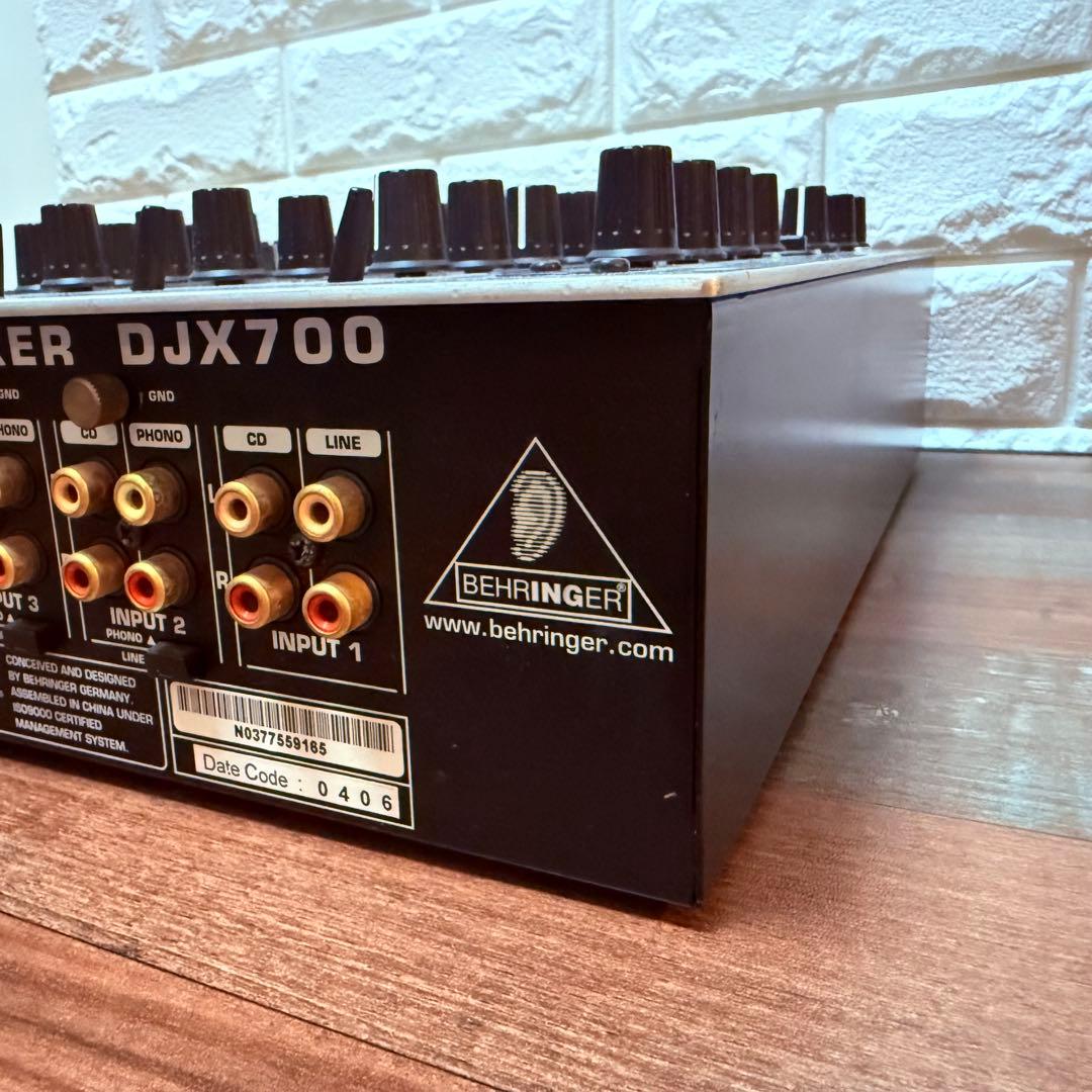 BEHRINGER DJX700 べリンガー 5チャンネルDJミキサー