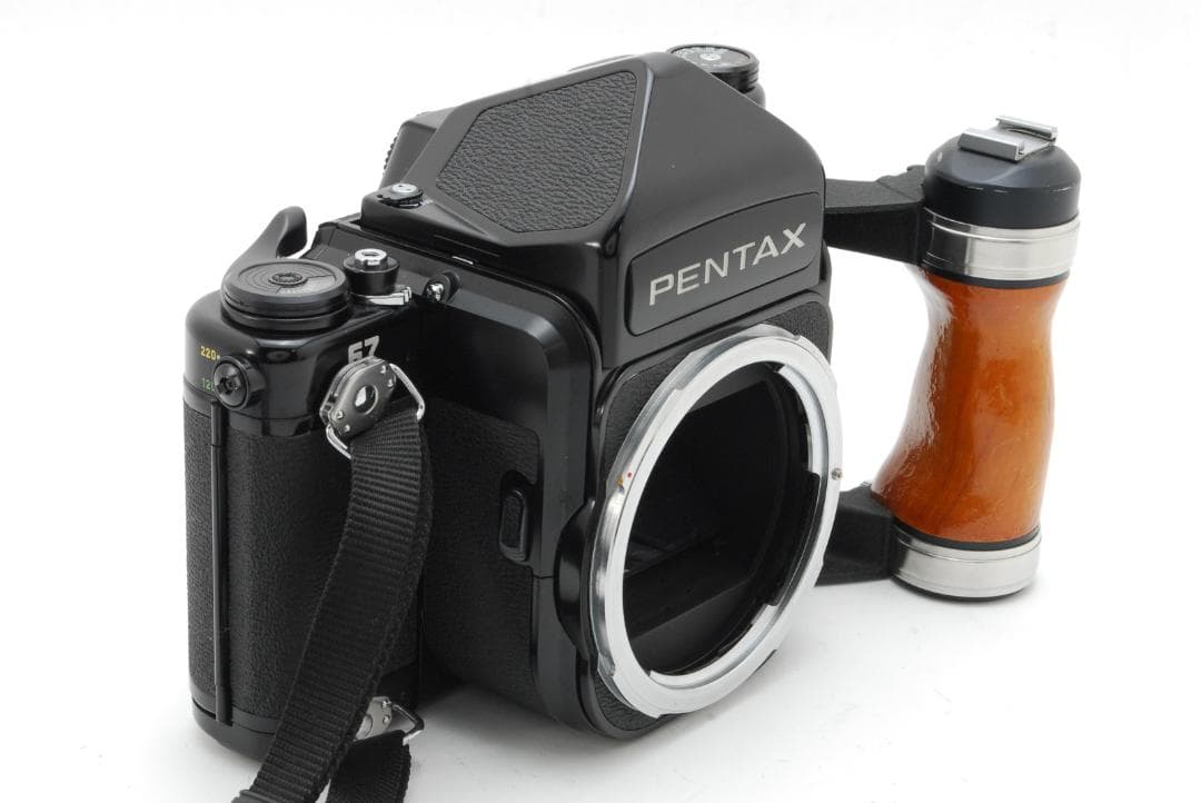 【グリップ付き】PENTAX 67 TTL SMC 6x7 105mm F2.4