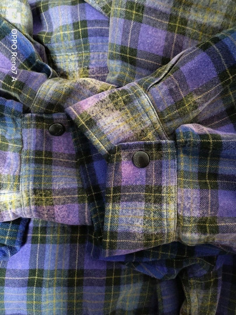 BALENCIAGA UNIFIT フード付きシャツジャケット 紫 XXS