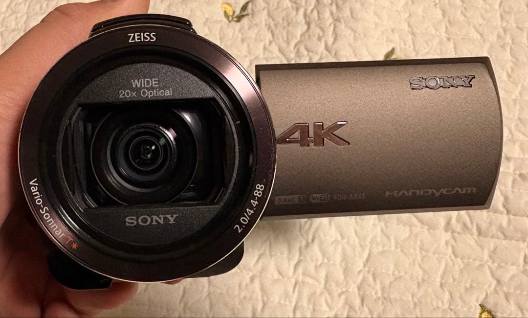 ビデオカメラ SONY FDR-AX45 4K HANDYCAM