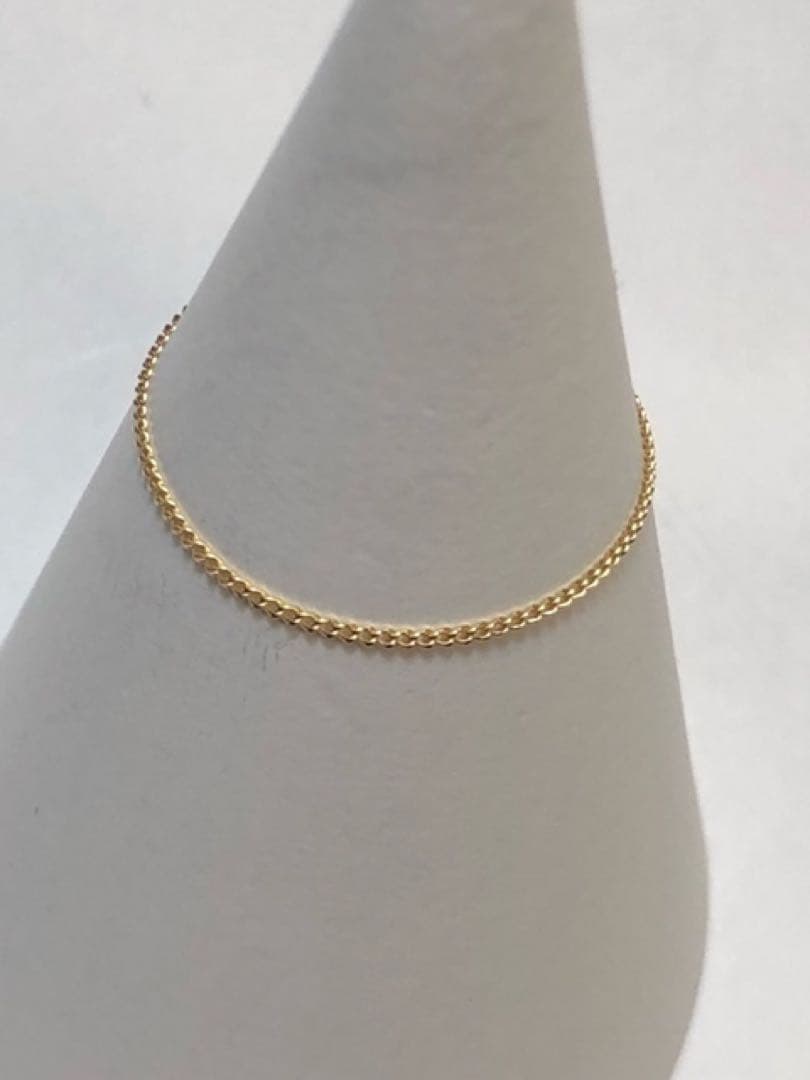 yelie 　2号、7号、10号K18 喜平 チェーンリング 18金