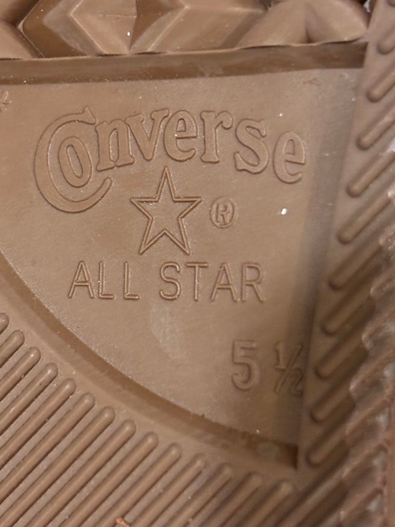 【新品未使用】【希少】【USA製】 コンバースオールスター　ラベンダー　24.5